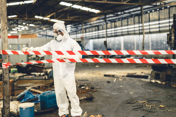 Professional Unattended Death Cleanup technician working in Warminster, PA